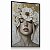 Quadro Decorativo Mulher Flores Cabeça Sardas Woman Fashion - Imagem 6