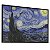 Quadro Decorativo A Noite Estrelada Vincent Van Gogh Pintura Arte - Imagem 6