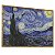 Quadro Decorativo A Noite Estrelada Vincent Van Gogh Pintura Arte - Imagem 3