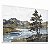 Quadro Decorativo Paisagem Árvore Rio Montanhas Natureza Pintura - Imagem 4