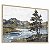 Quadro Decorativo Paisagem Árvore Rio Montanhas Natureza Pintura - Imagem 5