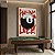 Quadro Decorativo Bola 8 de Sinuca Feeling Luck Sorte - Imagem 1