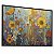 Quadro Decorativo Girassol Cores Floral Flores Natureza - Imagem 4