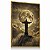 Quadro Decorativo Jesus Rio de Janeiro Corcovado Lua Vista Noturna - Imagem 3