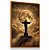 Quadro Decorativo Jesus Rio de Janeiro Corcovado Lua Vista Noturna - Imagem 6
