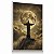Quadro Decorativo Jesus Rio de Janeiro Corcovado Lua Vista Noturna - Imagem 4