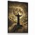 Quadro Decorativo Jesus Rio de Janeiro Corcovado Lua Vista Noturna - Imagem 2