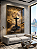 Quadro Decorativo Jesus Rio de Janeiro Corcovado Lua Vista Noturna - Imagem 1
