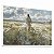 Quadro Decorativo Jesus Caminhando Campo Orvalho Flores Religioso Oração - Imagem 2