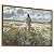 Quadro Decorativo Jesus Caminhando Campo Orvalho Flores Religioso Oração - Imagem 3
