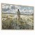 Quadro Decorativo Jesus Caminhando Campo Orvalho Flores Religioso Oração - Imagem 4