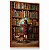 Quadro Decorativo Livros Book Livraria Prateleira Menina Universo Imaginação - Imagem 4