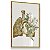 Quadro Decorativo Anatomia Pulmão Tons Flores Verdes Medicina Clínica - Imagem 3