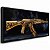 Quadro Decorativo Arma Decoração Ak-47 Gold- br 103x53 - Imagem 2