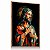 Quadro Decorativo Jesus Vitral Oração Cores Religião Manto - Imagem 5
