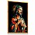 Quadro Decorativo Jesus Vitral Oração Cores Religião Manto - Imagem 6