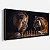 Quadro Decorativo Leão Jogando Xadrez Animais Negócios 103x53 - Imagem 2