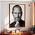 Quadro Decorativo Steve Jobs Preto e Branco Apple Informática Negócios - Imagem 4