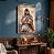Quadro Decorativo Jesus Oração Pintura Mãos Religião Fé - Imagem 1