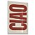 Quadro Decorativo Ciao Itália Retrô Vintage Vermelha La casa de Papel - Imagem 4