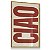 Quadro Decorativo Ciao Itália Retrô Vintage Vermelha La casa de Papel - Imagem 5