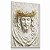 Quadro Decorativo Jesus Coroa Religioso Oração Efeito Mármore - Imagem 2