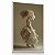 Quadro Decorativo Mulher Flores Garota de Papel Fashion Roupas - Imagem 2