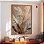Quadro Decorativo Folhas Douradas Folhagens Bananeira - Imagem 5