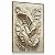 Quadro Decorativo Folhas Efeito 3D Folhagens Tons Claros Natureza - Imagem 3