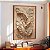 Quadro Decorativo Folhas Efeito 3D Folhagens Tons Claros Natureza - Imagem 6