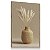 Quadro Decorativo Vaso Trigo Natureza Delicado Cesto Palha Luxo Minimalista - Imagem 2