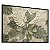 Quadro Decorativo Folhagem Tons de verde-sálvia Detalhes Dourados Costela de Adão - Imagem 6