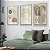 Quadro Decorativo Folhas Folhagens Abstrato Boho Tons Pastéis Flores - Imagem 2