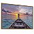 Quadro Decorativo Barco Vista Por do Sol Mar Azul Natureza - Imagem 3