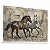 Quadro Decorativo Cavalos Selvagens em Movimento Fazenda Rústico Animais - Imagem 4