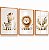Quadro Decorativo Infantil Zebrinha Elefantinho Leãozinho Selva Safari - Imagem 6