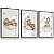Kit 3 Quadros Decorativos Infantil Ursinho Dormindo Nuvem Pescador - Imagem 6