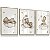 Kit 3 Quadros Decorativos Infantil Ursinho Dormindo Nuvem Pescador - Imagem 5