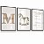 Kit 3 Quadros Decorativos Infantil Cavalinho Branco Oração Nome Personalizado Quarto - Imagem 6