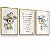 Quadro Decorativo Infantil Cavalinhos Cowboy Chapéu Oração Santo Anjo kit 3 - Imagem 4