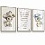 Quadro Decorativo Infantil Cavalinhos Cowboy Chapéu Oração Santo Anjo kit 3 - Imagem 3