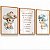 Quadro Decorativo Infantil Cavalinhos Cowboy Chapéu Oração Santo Anjo kit 3 - Imagem 5