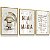 Quadro Decorativo Infantil Kit 3 Infantil Ovelhinha Oração Salmos Nome Personalizado - Imagem 3