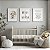 Quadro Decorativo Infantil Kit 3 Infantil Ovelhinha Oração Salmos Nome Personalizado - Imagem 1