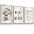 Quadro Decorativo Infantil Kit 3 Infantil Ovelhinha Oração Salmos Nome Personalizado - Imagem 5