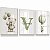Quadro Decorativo Infantil Ursinho Balões Nome Personalizado Balão Tons Verde Kit 3 Quadros - Imagem 2