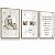 Quadro Decorativo Infantil Personalizado Oração Ursinho Lua Nome Personalizado Kit 3 Quadros - Imagem 3