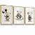 Kit 3 Quadros Decorativos Ursinho Tons Marrom Balões Nuvem Lacinho - Imagem 4