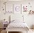Quadro Decorativo Infantil Cogumelos Nome Personalizado Salmos Flores - Imagem 1