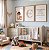 Kit 3 Quadros Decorativos Infantil Jesus Pastor de Ovelha Salmo Nome Personalizado - Imagem 1
